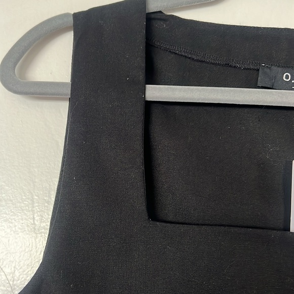 NWT O.P.T. Black Crop Tank Top - L - Picture 3 of 6